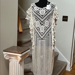 NWT Sundance crochet dress size M